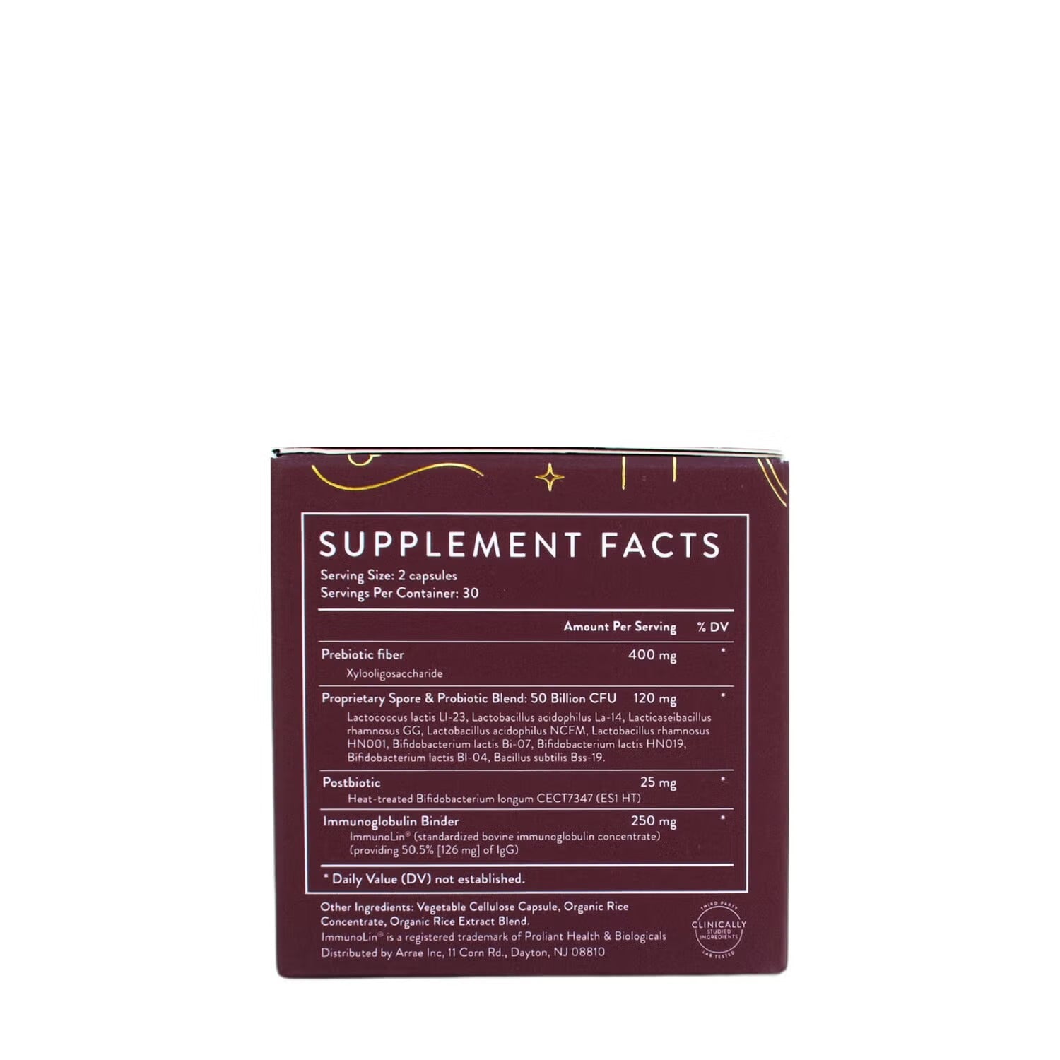 Tribiotic - 60 Capsules (30 Servings)