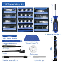 170 Piece Screwdriver Set Multi Function Repair