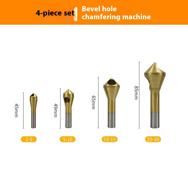 Deburring Oblique Hole Chamfering Drill Bit