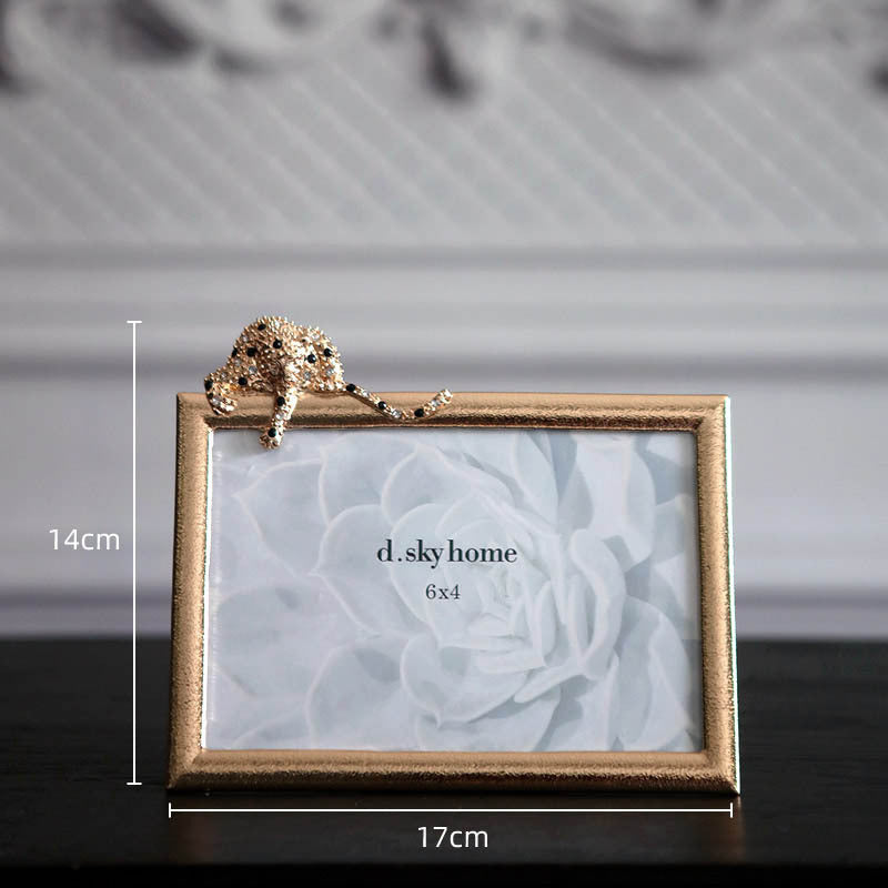 Modern Light Luxury Alloy Home Textile Home Decoration Art Photo Frame