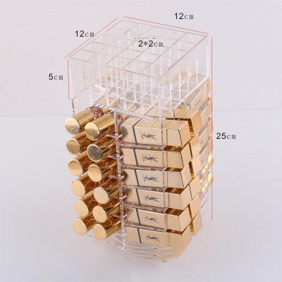 Transparent acrylic storage box