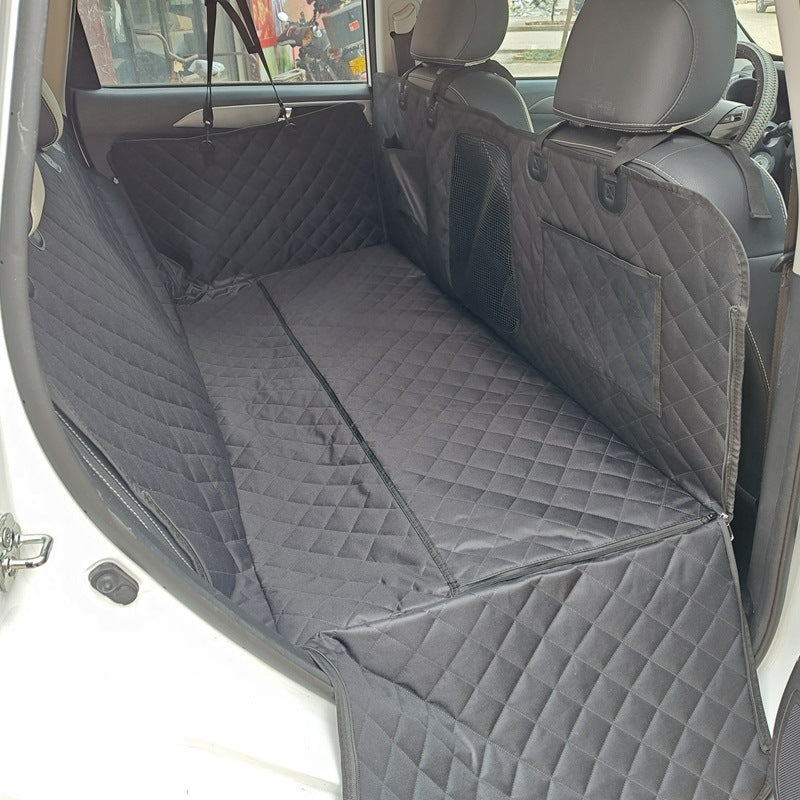 600D Oxford Cloth Waterproof Surrounded Lengthened Load Bearing Car Pet Mat