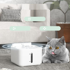 Infrared Induction Water Does Not Wipe Electricity Wireless Cat Water Dispenser