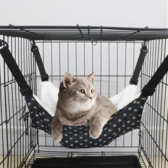 Lamb Fleece Cat Hanging Beds Pets Cage Hammock Bed For Kitten Hanging Seat Indoor Durable Winter Cat Bed Kitty Nest Puppy Cushion Pet Products