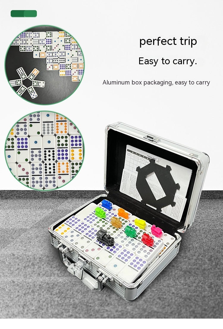 Children's Educational Arithmetic Dominoes Board Game Chess