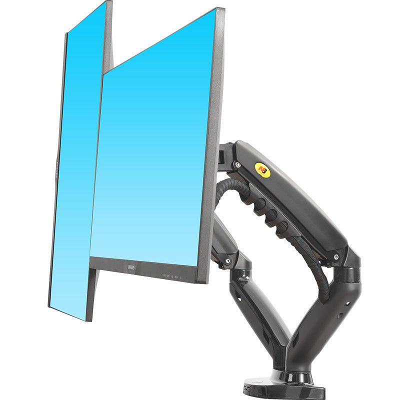 Dual-screen Monitor Stand Base Swivel Lift Telescopic