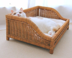 Hand-woven Cat Bed Scratch Resistant Four Seasons Universal Litter Sofa