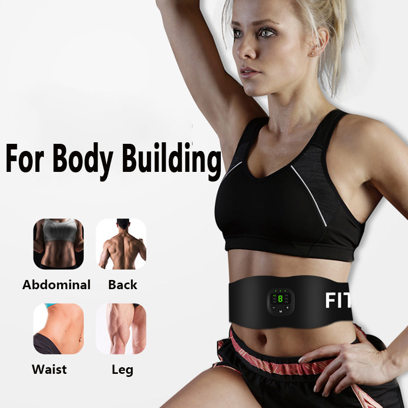 Fitness belt muscle fitness stickers