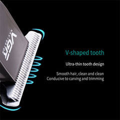 Water and electricity proof push and cut beard trimmer