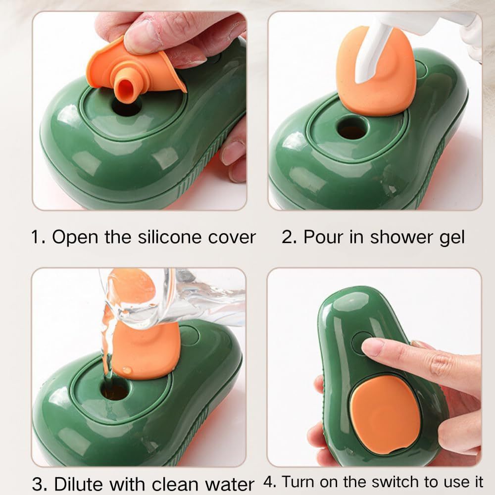 Cat Steam Brush 3 In 1 Cat Comb For Massage, Self Cleaning Cat Brush With Water Rechargeable Silicone Dog Steam Brush Cat Bath Brush Eliminates Flying And Tangled Hair Cat Grooming Comb