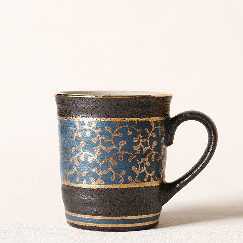 Gold Foil Colored Coffee Mug Water Cup