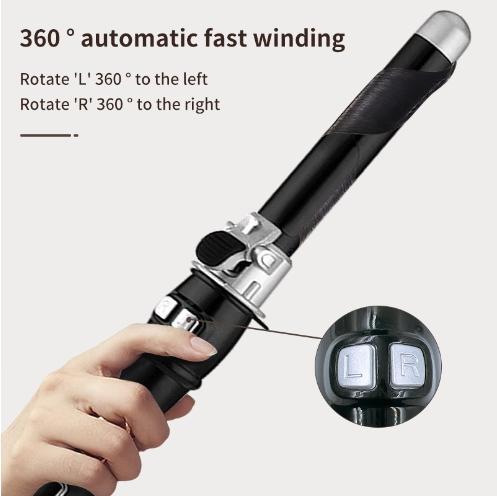 LCD Temperature Controlled Automatic Hair Curler