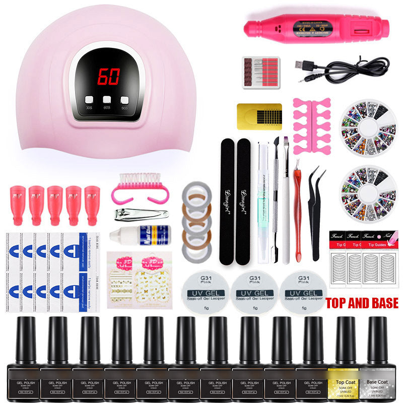 A Complete Set Of Nail Tools For Beginners