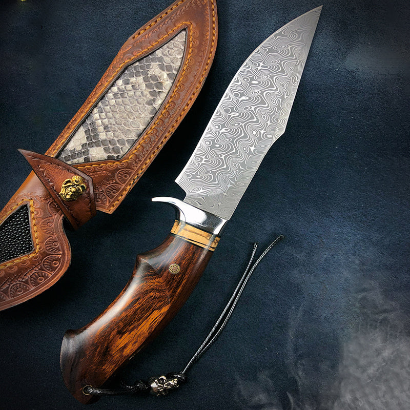 Folding Forging Outdoor Self-defense Knife