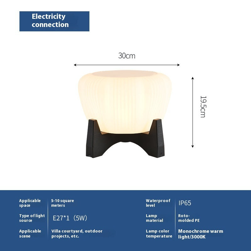 Modern Minimalist Solar Wall Lamp