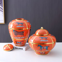 Creative New Chinese Retro Ceramic Pot