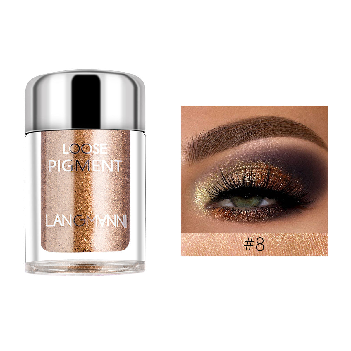 High Pearlescent Eyeshadow Diamond Glitter Polarized Mermaid