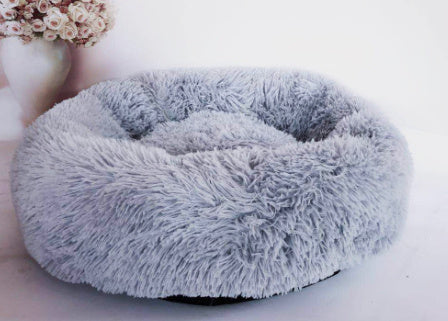 Dog Beds For Small Dogs Round Plush Cat Litter Kennel Pet Nest Mat Puppy Beds