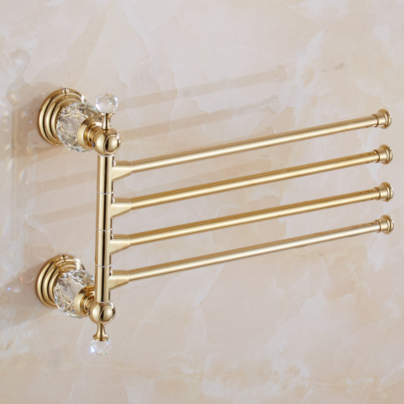 European Style Nail Free Three Four Bar Towel Rack