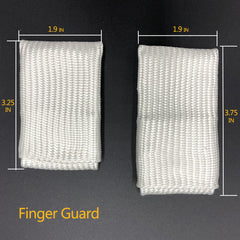 TIG professional welder protective glass fiber finger cots