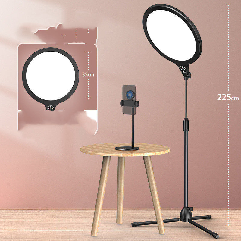 Photo Full Screen Beauty Lamp Mobile Phone Telescopic Desktop Floor Fill Light Bracket