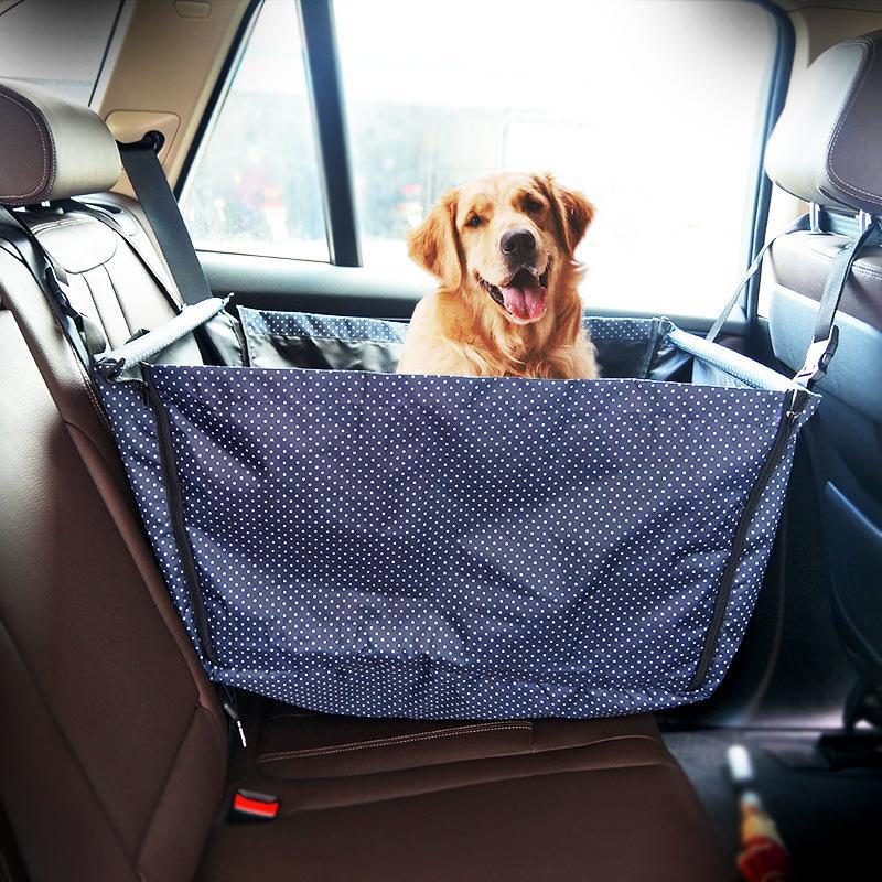 Travel Portable Foldable Car Hammock. Wateproof and Safe Car Seat For Your Dog