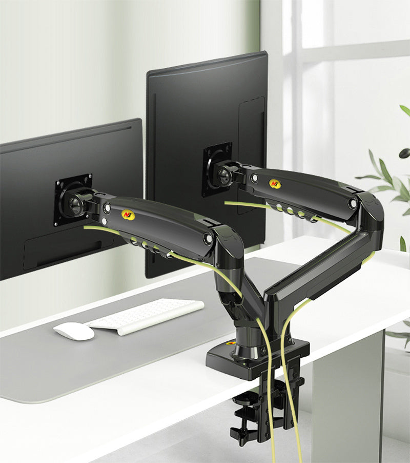 Dual-screen Monitor Stand Base Swivel Lift Telescopic