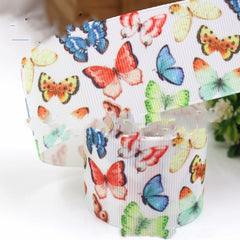 38mm Pattern Thermal Transfer Thread Ribbon DIY Handmade Packaging Accessories