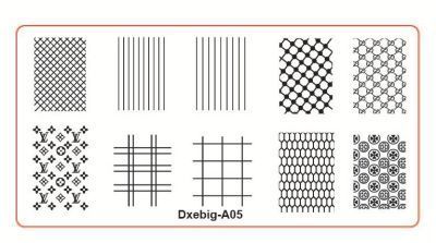 Full transparent silicone offset plate for nail tools