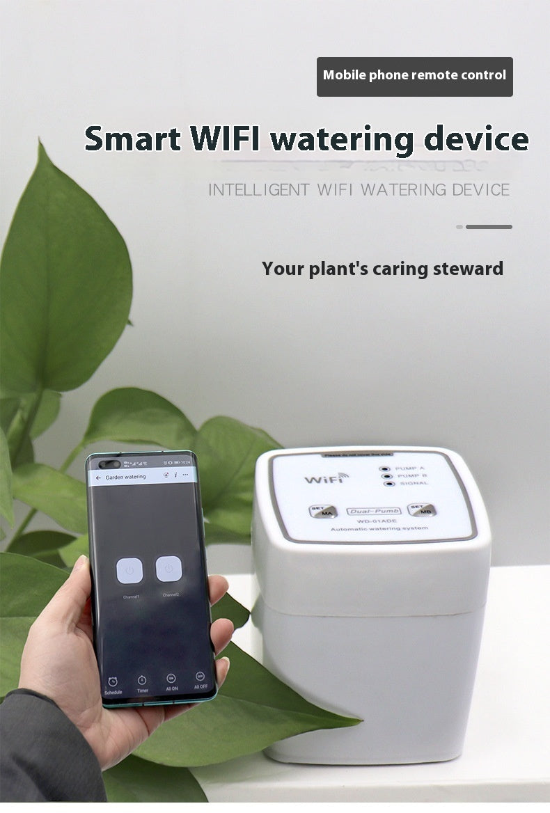 Automatic Watering Device Smart WIFI Drip Irrigation Mobile Phone Remote Control