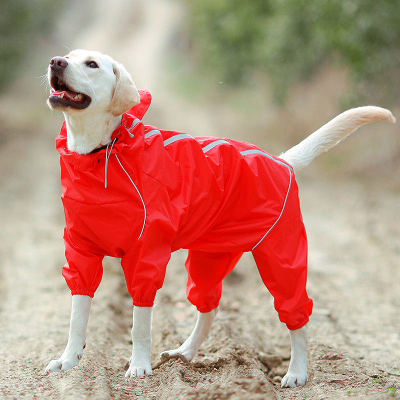 Reflective Waterproof Zipper Clothes