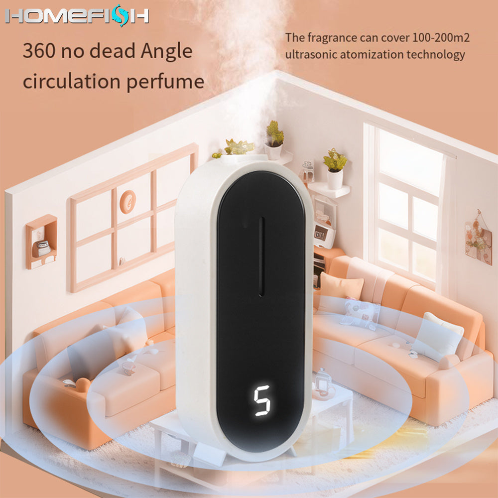 Fully Automatic Aromatherapy And Fragrance Machine  Traceless Wall Mounted Desktop Hotel Home Fragrance Odor Removal