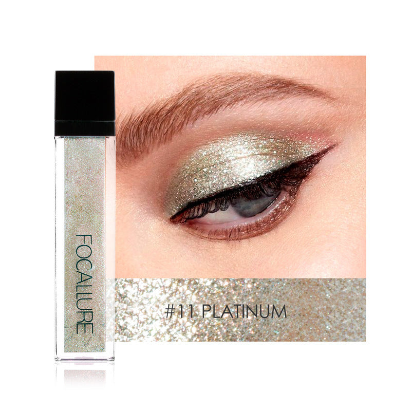 Liquid sequin monochrome eyeshadow