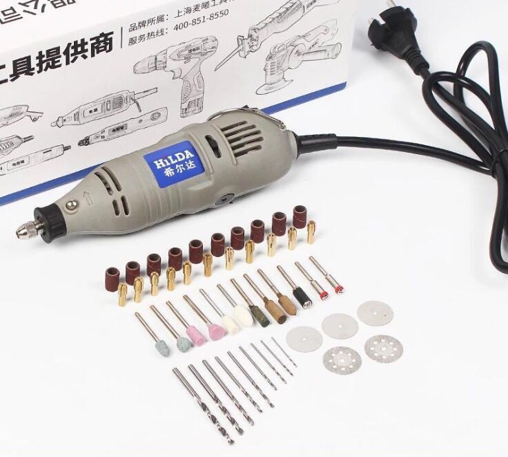 Small jade wood carving miniature grinding machine