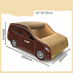 Cat Scratching Scooter SUV Car Shaped Scratching Board