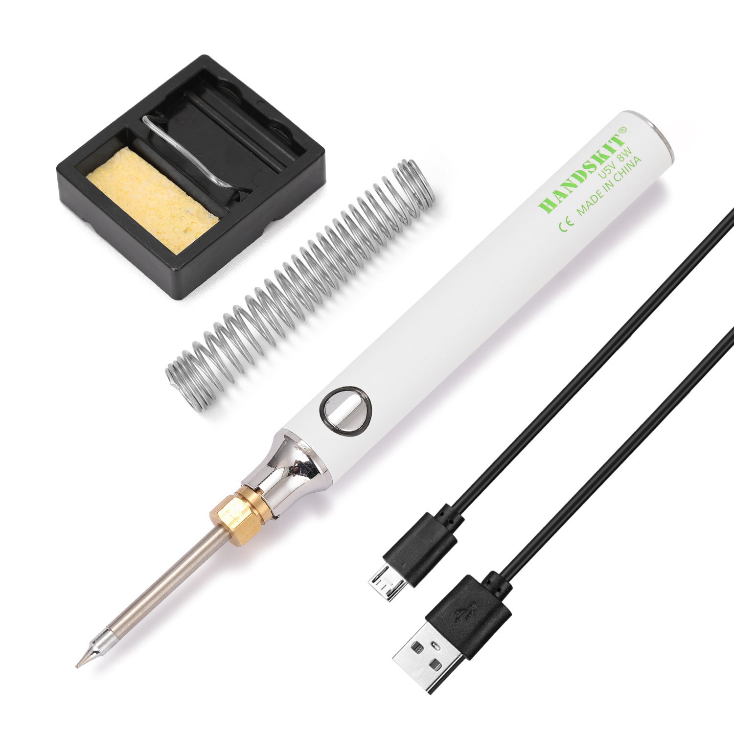 USB Charging Soldering Iron 5V 8W Adjustable Temper