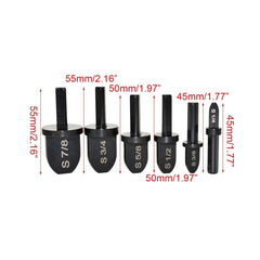 English Electric Reamer Head 6-Piece Electric Reamer Head