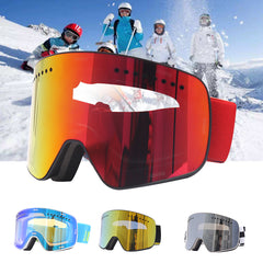 Double Italian Anti-fog Tablet Eye Protection Ski Glasses