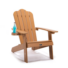 TALE Adirondack Chair Backyard Outdoor Furniture Painted Seating With Cup Holder All-Weather And Fade-Resistant Plastic Wood Ban Amazon