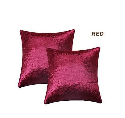 2 Packs Gold Decorative Cushions Covers Cases for Sofa Bed