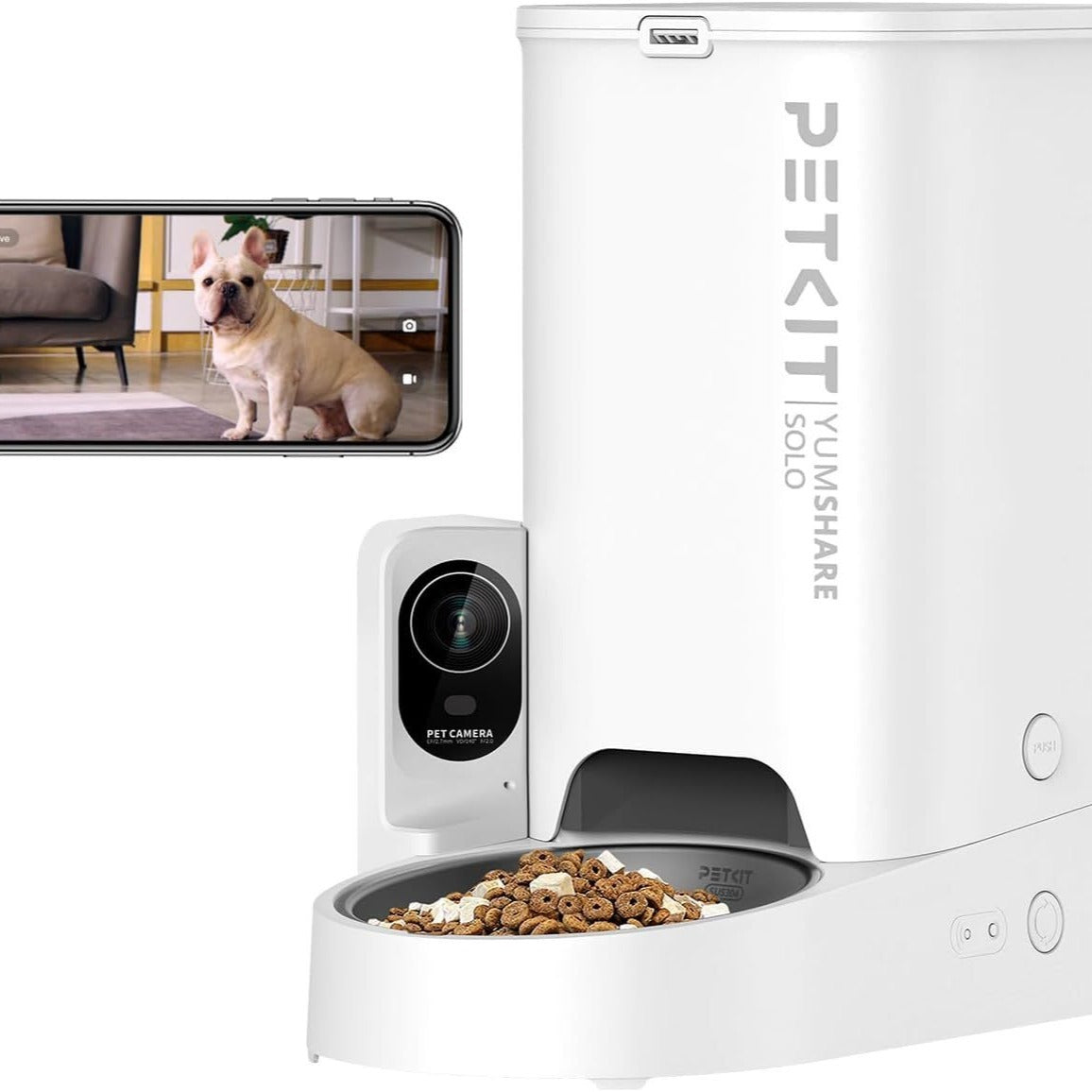 Small PETKIT Yumshare Solowith Camera Pei Smart Camera Feeding