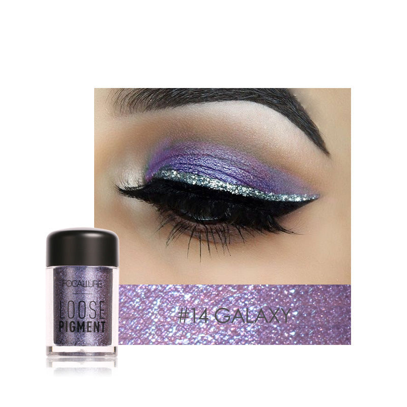 Colorful Pearlescent Glitter Eye Shadow