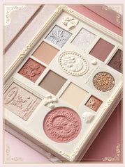 Embossed Eyeshadow Highlighter Blush All-in-one Makeup Plate