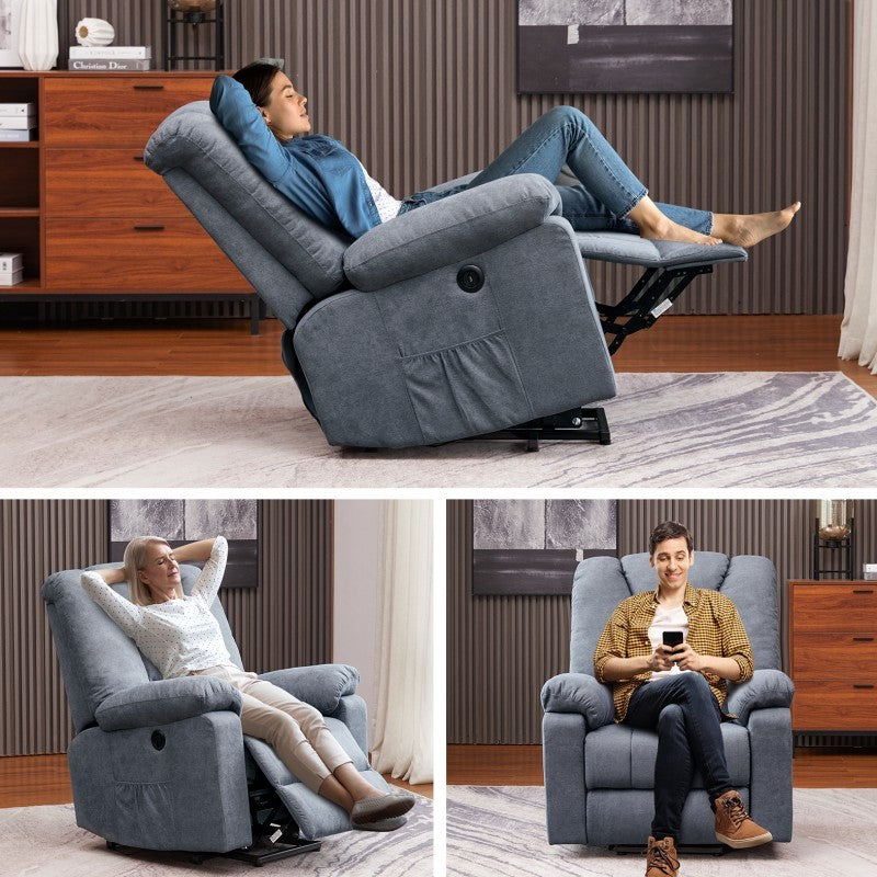 Single Electric Massage Multi-functional Recliner Living Room Bedroom