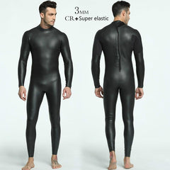 Men's Triathlon Wetsuit Men's Warm And Cold-proof Light Leather Wetsuit Men