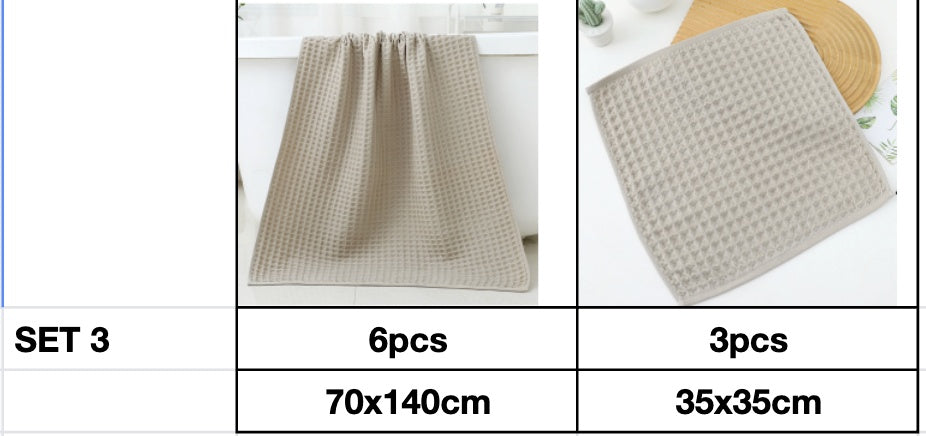 Household Bathing Water Absorbent And Quick Drying Unisex Plus Thickened Pure Cotton Bath Towel Wipe