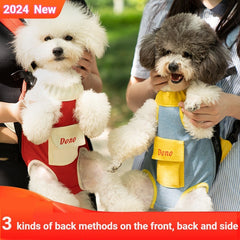 Puppy Kitten Travel Chest Sling Bag Pet Front Cat Dog Carrier Breathable Cute New Portable Backpack Cross Shoulder Strap