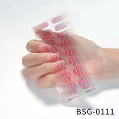 Ice Transparent Phototherapy Nail Gel Patch