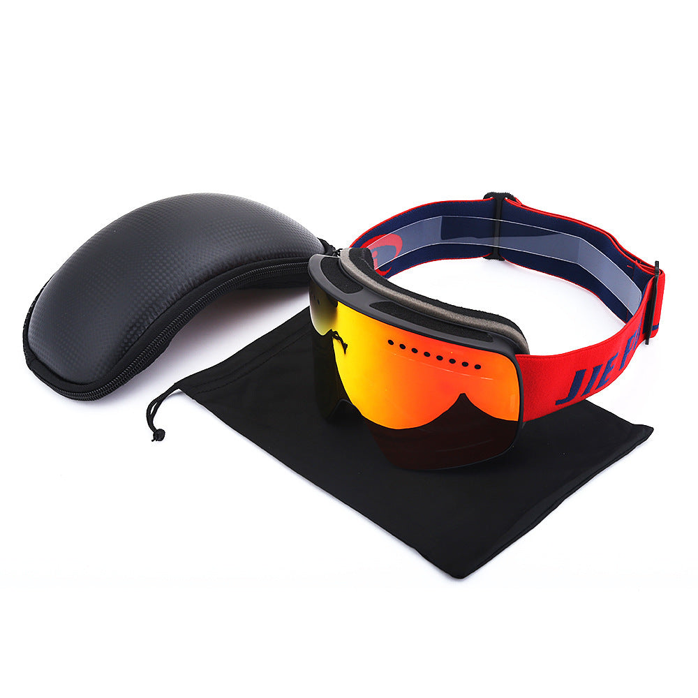 Double Italian Anti-fog Tablet Eye Protection Ski Glasses