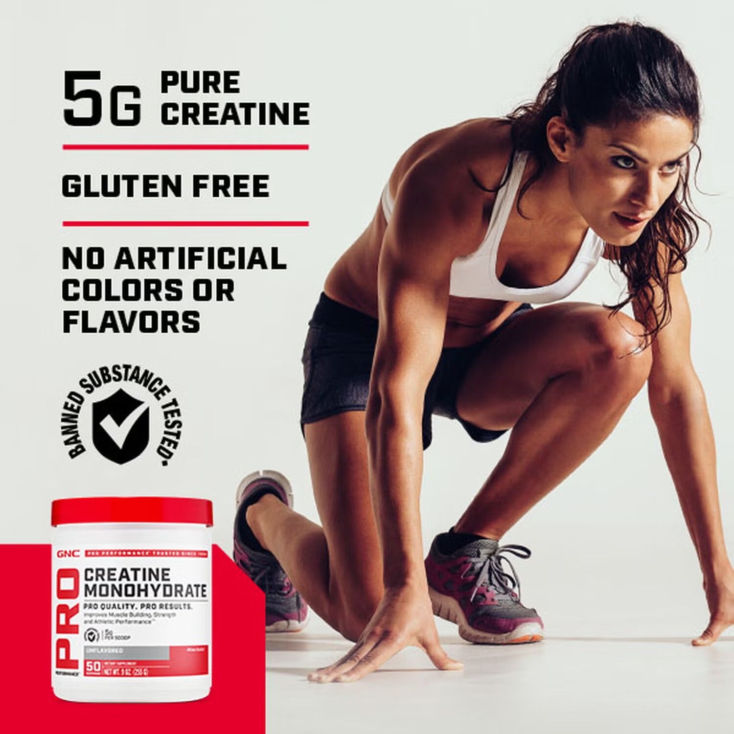 Creatine Monohydrate (100 Servings)